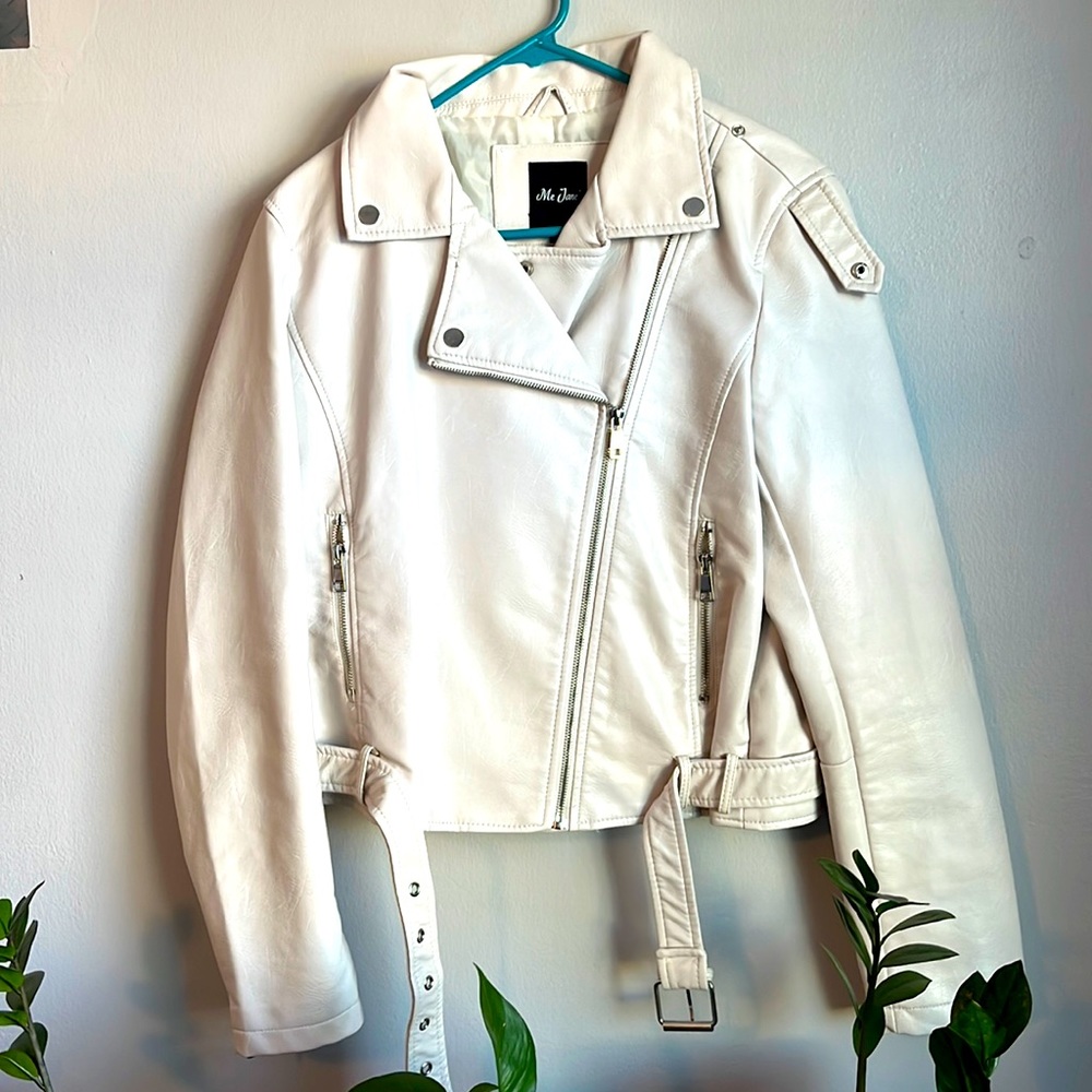 XL faux leather jacket